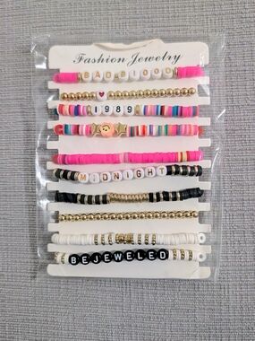 Brand New Taylor Swift Fashion Jewelry Beaded Bracelets Set